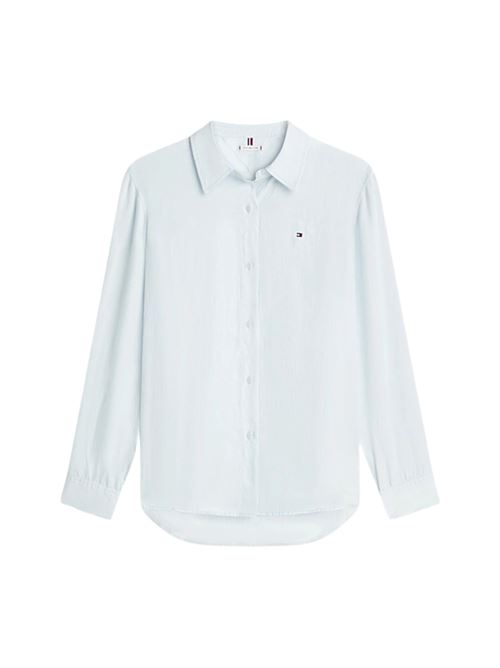 Camicia in lino relaxed fit Tommy Hilfiger | WW0WW44679CYR
